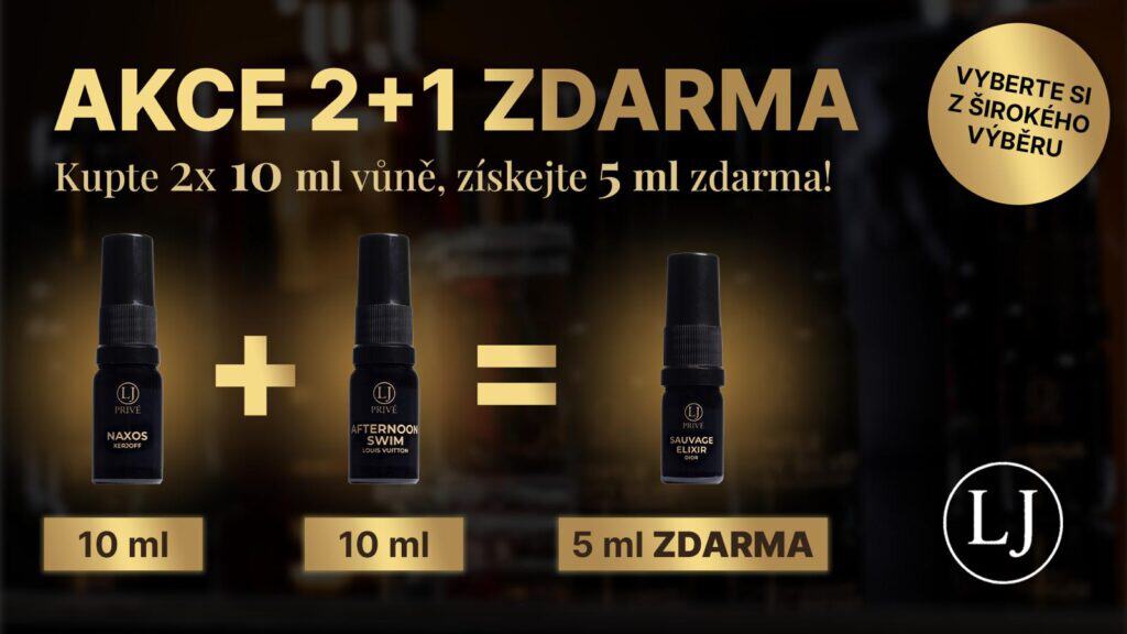 Akční předvánoční nabídka 2+1 zdarma